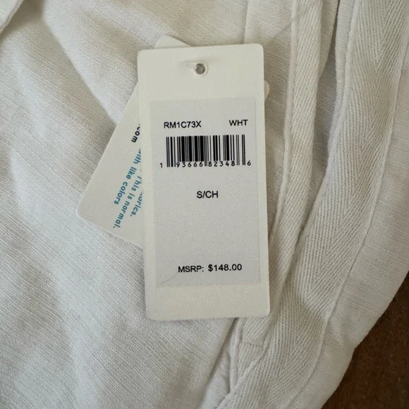 Splendid White Linen Pants - Picture 2 of 4